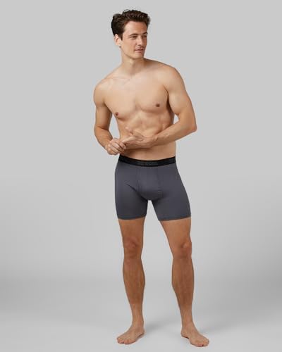 32º DEGREES mens Mens 4-pack Active Mesh Quick Dry Performance Boxer Brief