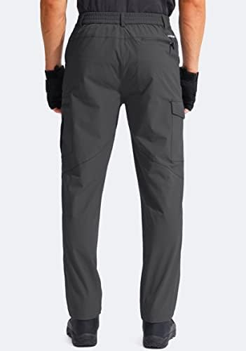 Men's Hiking Cargo Pants Water Resistant Quick Dry Lightweight Outdoor Tactical Pants for Men with Multi Pocket