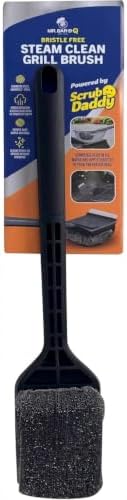 Steam Clean Bristle Free Grill Brush Powered by Scrub Daddy