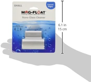 Mag-Float Nano 22 Cleaner for Curved Glass | Magfloat Magnetic Betta Fish Tank Cleaner | Magnet Cleaning Tool for Aquarium Scrubber Brush Cleaning Tool