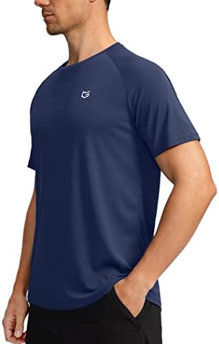 Men's Workout Quick Dry T-Shirts Short Sleeve Lightweight Cooling Gym Shirts Tee for Running, Beach, Hiking