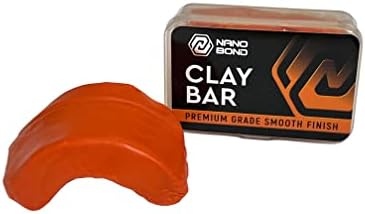 Nano Bond Ceramic Coating, PRO car Care kit with 2 Pack 100g Clay Bar kit for Paint Correction, Glass, and Wheel Exterior Care Product kit, Hydrophobic