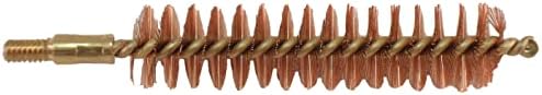 Pro Shot.50 Cal Rifle Bore Brush Dozen Pack: Brass Brush with Bronze Bristles, Gun Cleaning Kit Essential for Precision Bore Cleaning, Hunting Gear & Gun Cleaner with Gun Cleaning Brushes
