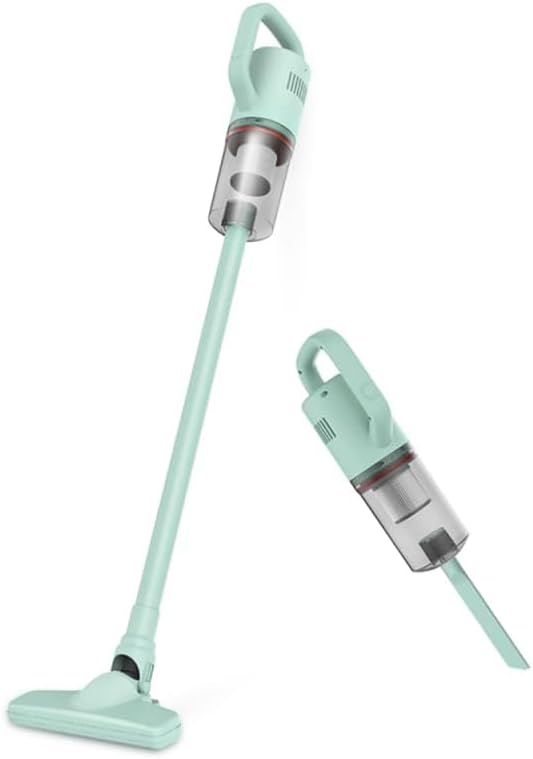 KEROMEE Cordless Vacuum Cleaner, Handheld Stick Mini Lightweight 2-in-1 Vacuum for Pet Hair Hardwood Floor Cat Litter Home Cleaning