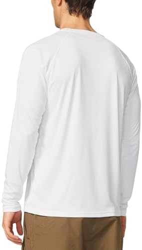 Men's UPF 50+ Sun Protection Shirts Long Sleeve Rash Guard