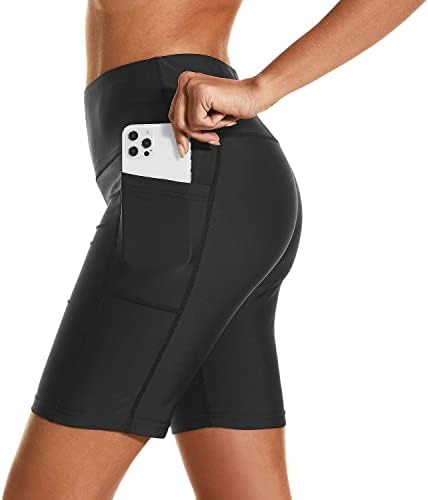 Women's 3''/5''/7''/9''/12'' Swim Board Shorts UPF50+ High Waisted Quick Dry Swimsuit Bottoms with Pockets Liner