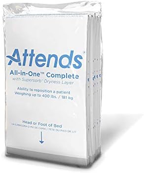 Supersorb Disposable Underpads, 30"x36", Overnight Bed Pads, 60 ct