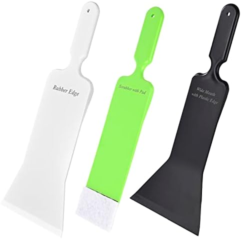 EHDIS Window Tint Bulldozer Squeegee Scrubber Paddle Squeegee, Long Handle Flat Glass Bulldozer Tint Tool for Car Front Windows Rear Glass Cleaning, Auto Window Tinting Car Glass Film Installation