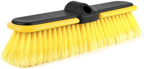 13'' Car Wash Brush Head Soft Bristle Scrub Rv Brush for Washing Exterior