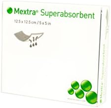 610000 Superabsorbent 5" x 5" (12.5x12.5 cm) - Box of 10
