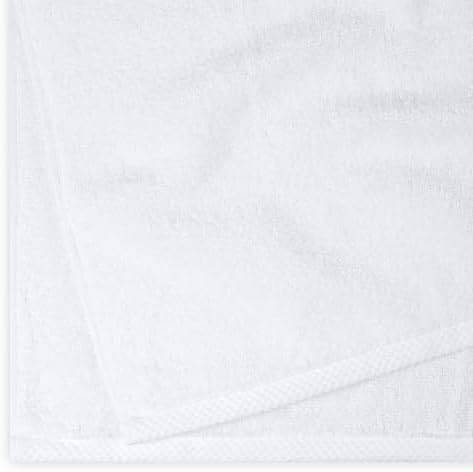 2-Piece Quick-Dry Oversize Bath Towel, 100% Cotton, 54" x 30", White