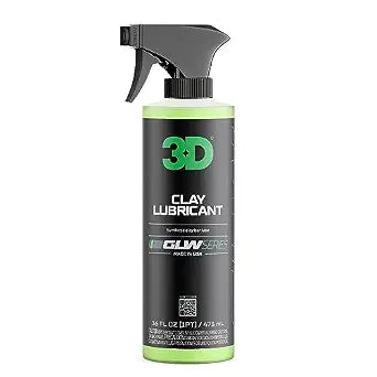 3D Clay Lubricant GLW Series | DIY Car Detailing | Hyper Slick Lubrication for Clay Bars | Eliminates Contaminants from 