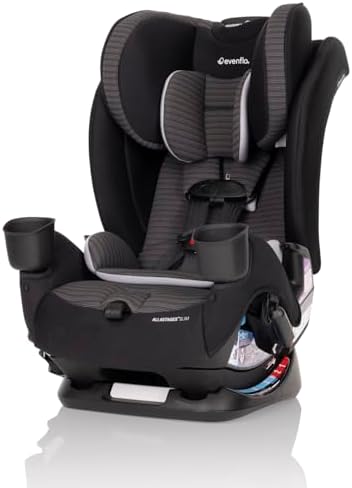 All4Stages Slim 4-in-1 Convertible Car Seat (Tybee Black)