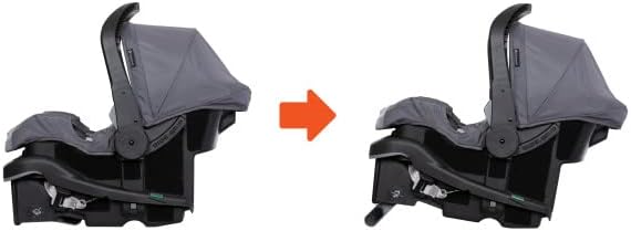 EZ-Lift™ Plus Infant Car Seat, Ultra Grey – Newborn Comfort Padding, Lightweight Carry Build, Adjustable Harness System