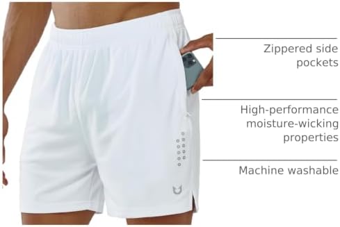 Men's Athletic Gym Shorts 10"/7"/5" Running Basketball Tennis
