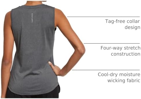 Women's Workout Tank Tops Athletic Running Gym Yoga Shirts
