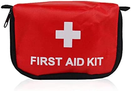 Eforcase 6Pcs Travel Empty First Aid Pouch Mini, Portable Empty Aid Medical Bag,Empty Medicine Bag Emergency Kit Storage Bag Empty