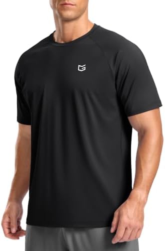 Men's Athletic Workout T-Shirts Moisture Wicking Running Shirts