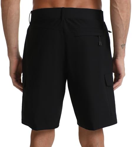 Men's 9“ Quick Dry Hiking Cargo Short Lightweight Golf Short with 5 Pockets