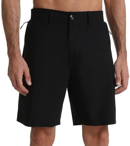 Men's 9“ Quick Dry Hiking Cargo Short Lightweight Golf Short with 5 Pockets