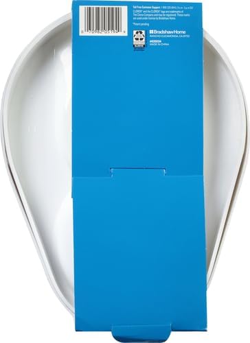Clorox Toilet Plunger and Brush Bowl Set with Holder Caddy Storage for Cleaning Bathroom and Unclogging Toilets, White & Gray (Pack of 12)