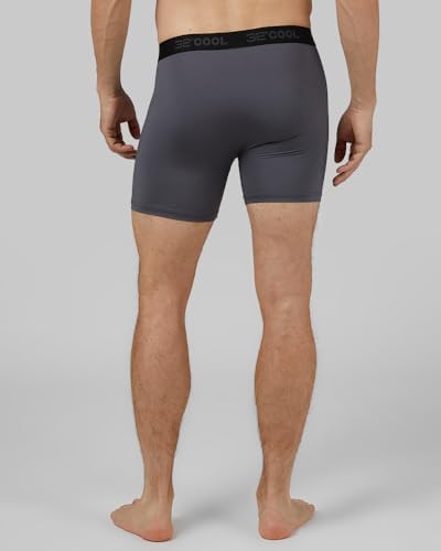 32º DEGREES mens Mens 4-pack Active Mesh Quick Dry Performance Boxer Brief
