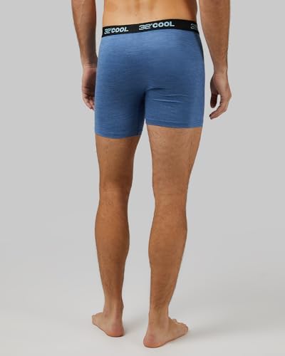 COOL Mens 4-PACK Quick Dry Performance Boxer Brief With Comfort Elastic Waistband
