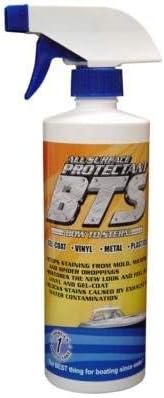 BTS - Bow to Stern | Marine Multi-Surface UV Protection Boat Spray for Vinyl, Gel-Coat, Leather, Plastic and Rubber | Wa