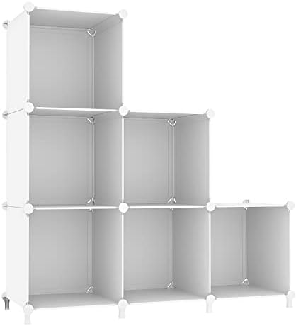 Closet Organizers and Storage, 6 Cube Storage Organizer, White
