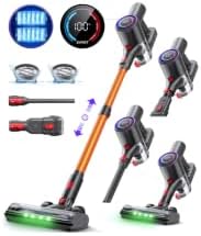 DP2 Brushless Cordless Vacuum Cleaner, 600W/48KPA/90Mins,12*2000mAh Battery