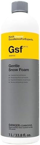 Gentle Snow Foam Car Wash Soap, pH-Neutral, 33.8 fl oz