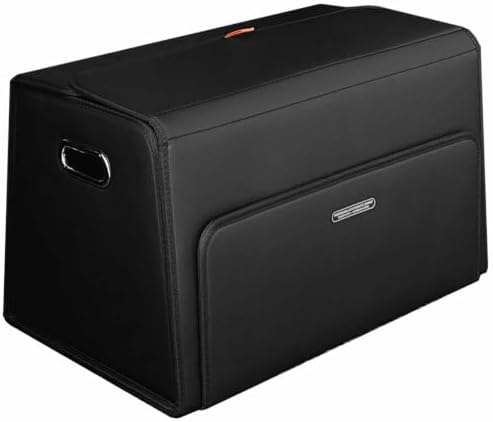 Double-Layer Car Trunk Organizer with Magnetic Lid for SUV, Truck, MPV