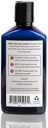 Cobbler's Choice Leather Conditioner - For Shoes & Boots - All-Natural