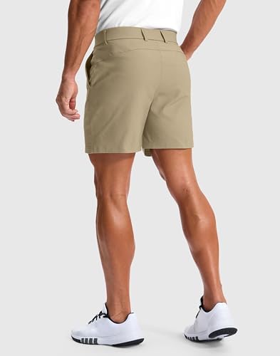 Men's Golf Dress Shorts 5"/ 7"/ 9" Stretch Casual Work Shorts
