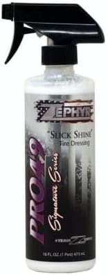ZEPHYR CUSTOM POLISHING PRODUCTS Pro 49 Slick Shine 16 oz. Tire Dressing PRO49016