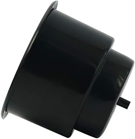 10pcs Black Plastic Boat Cup Holders Insert with Drain for Marine