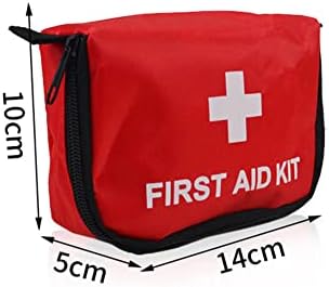 Eforcase 6Pcs Travel Empty First Aid Pouch Mini, Portable Empty Aid Medical Bag,Empty Medicine Bag Emergency Kit Storage Bag Empty