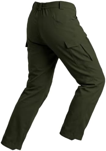 Men's Tactical Cargo Pants Stretch Ripstop Hiking Work Pants with 9 Pockets