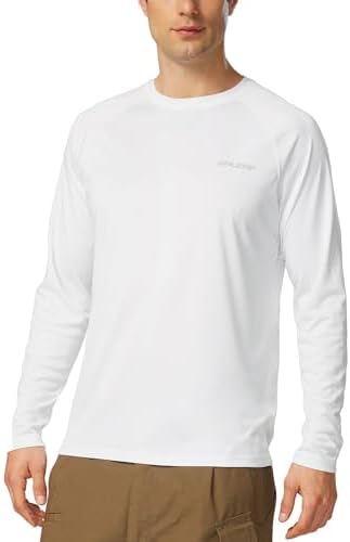 Men's UPF 50+ Sun Protection Shirts Long Sleeve Rash Guard