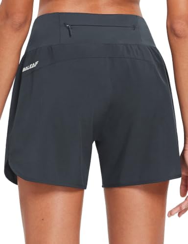 Women's 5" Workout Running Shorts with Liner Quick Dry Athletic
