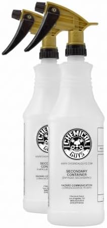 Acc_136 Acid Resistant Sprayer, with 32 oz Heavy Duty Bottle, White (Pack of 2)