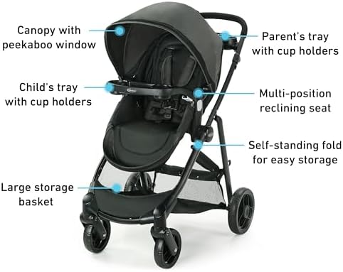Modes Element 3-in-1 Travel System (Stroller & Car Seat), Canter