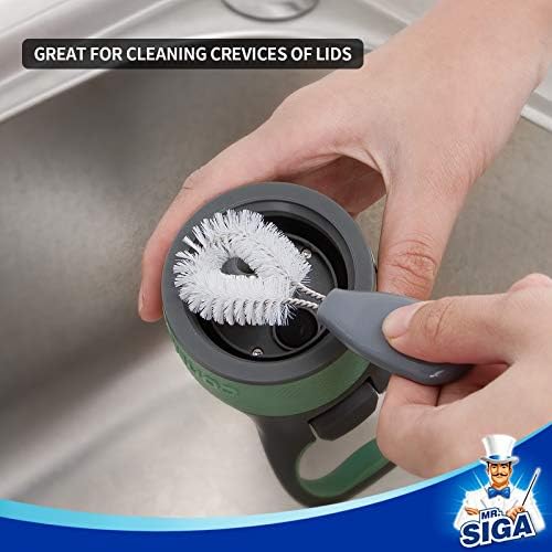 Water Bottle Brush Cleaning Set with Storage Holder