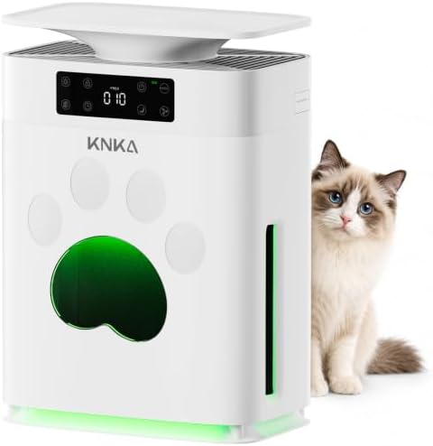 Pet Air Purifier for Home Pets Large Room, PetAir, APH2500P, White