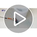 3 in 1 Adjustable Small Floor Scrub Brush with Long Handle