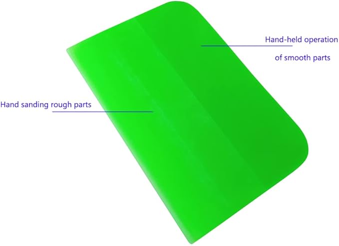 New Green Squeegee TPU PPF Oxford Scraper for Car Clothing Transparent Film Vinyl Wrapping Paint Protective Film Tools (Green)