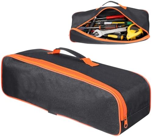 Car Tool Bag Vacuum Cleaner Storage Bag Utility Organizer for Portable Vacuum Cleaner Air Pump Hammer Hand Tools Oxford Cloth Pouch with Handle 16.53 X 5.51 X 4.33 in