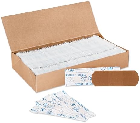 Flexible Fabric Bandages, 1" x 3", Box of 1300