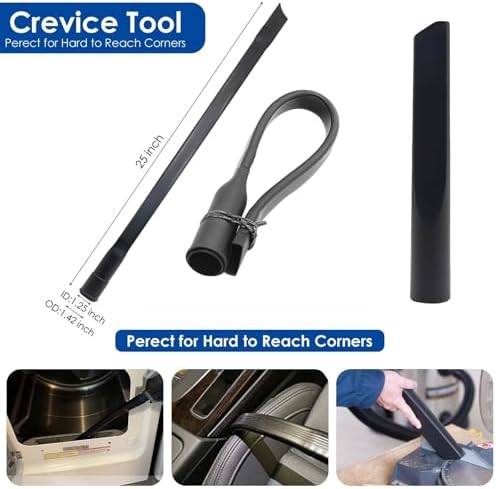 11PCS 1-1/4 Inch Vacuum Attachments Kit for Shop Vac Accessories