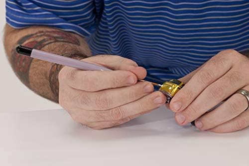 Micro Mini Fine Detail Paint Brush Set of 12 Pieces, Small Short Handle Taklon Bristles for Detailing, Paint by Number Art, Models & Nails